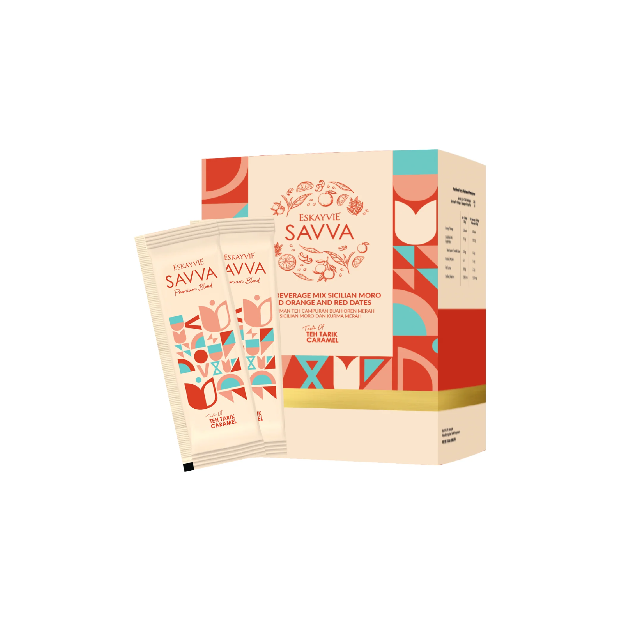 Savva-Teh-Tarik-Caramel-Flavour Savva Teh Tarik Caramel Flavour