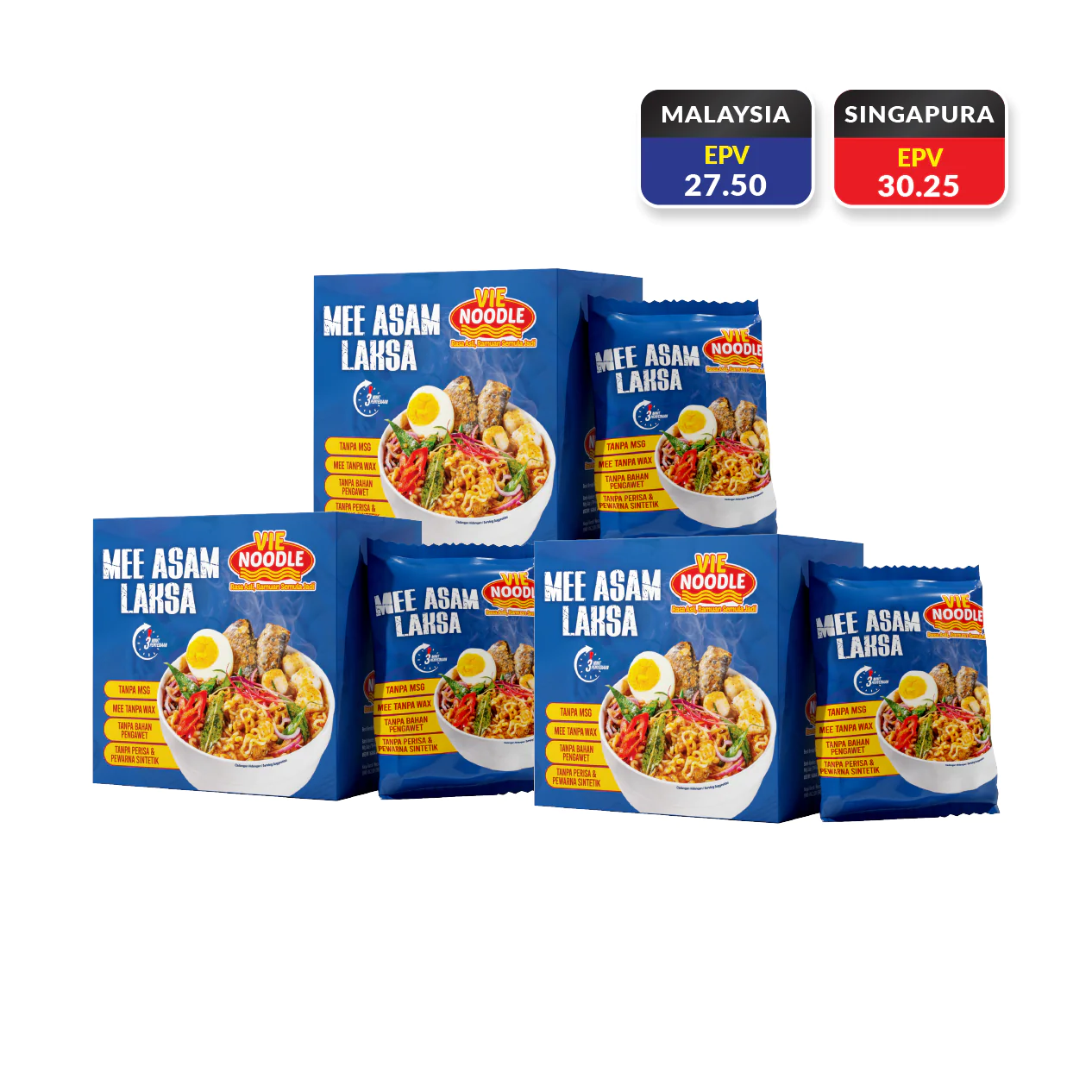 VIENOODLE-TRIPLE-ASAM-LAKSA VIENOODLE TRIPLE - ASAM LAKSA